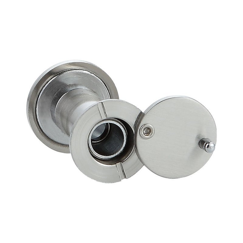 Forliggio Peephole Front Door Viewer with Privacy Cover, One-Way 220 Degrees in Satin Nickle - Image 3